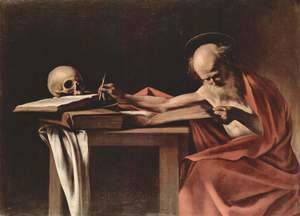 Caravaggio - St. Jerome (San Gerolamo)